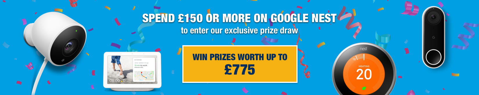 Google Nest Prize Draw